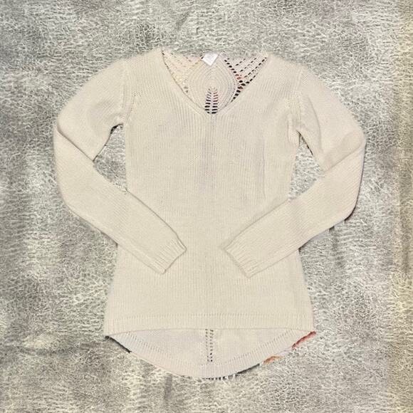 Y2k Say What Womens Knit Sweater - Picture 1 of 7